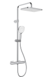 KFA ARMATURA KRAKÓW MALAGA CHROM deszczownia z baterią termostatyczną