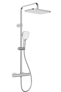 KFA ARMATURA KRAKÓW MALAGA CHROM deszczownia z baterią termostatyczną