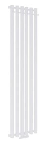 AQUAFORM ASAMI PLUS grzejnik pionowy z wieszakami 1800x512 biały 993W