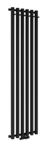 AQUAFORM ASAMI PLUS grzejnik pionowy z wieszakami 1800x422 czarny 819W