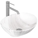 REA U6362 Umywalka nablatowa Sofia Ash Matt