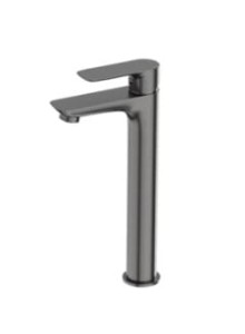 LAVITA Bateria umywalkowa wysoka Spark Gunmetal