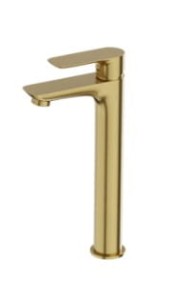 LAVITA Bateria umywalkowa wysoka Spark Brushed Gold