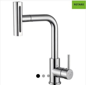 LAVEO Rotaro - bateria zlewozmywakowa stojąca z wyciąganą wielofunkcyjną wylewką