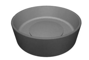 LAVEO Perl - umywalka nablatowa granitowa