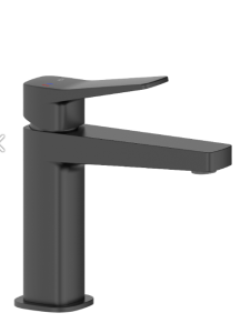 KFA ARMATURA KRAKÓW MALAGA BLACK bateria umywalkowa