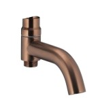 KFA ARMATURA KRAKÓW MOZA BRUSHED ROSE GOLD wylot wannowy do kompletacji z deszczownią