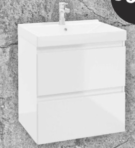 AQUAFORM SZAFKA OTTIMA 60+ UMYWALKA LAREDO