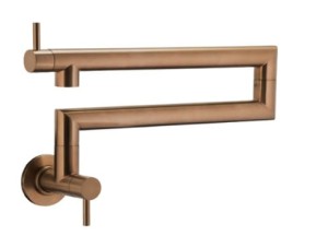KFA ARMATURA KRAKÓW DUERO POT FILLER ROSE GOLD bateria kuchenna przegubowa