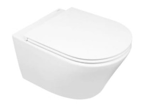 OLTENS Oltens Jog Stille miska WC wisząca PureRim biały połysk 
