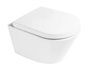 OLTENS Oltens Jog Stille miska WC wisząca PureRim SmartClean biały połysk