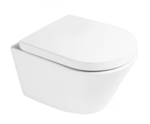 OLTENS Oltens Jog Stille miska WC wisząca PureRim z deską wolnoopadającą biały połysk