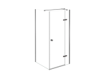 BESCO KABINA KWADRATOWA GUN METAL 90X90