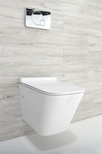 WC9660 REA MISKA WISZĄCA RAUL rimless/duroplast/slim/zm