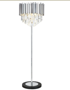 TOOLIGHT Lampa Stojąca Podłogowa APP1716-3F Chrom