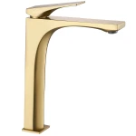 REA Bateria Umywalkowa Joe Złota Szczotkowana Wysoka