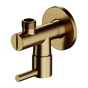 OMNIRES Zawór kątowy brąz antyczny szczotkowany