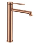 REA Bateria Umywalkowa  FOSS MIEDŹ SZCZOTKOWANA WYSOKA