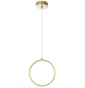 TOOLIGHT LAMPA WISZĄCA LED G112-CP Złota