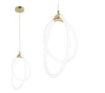TOOLIGHT LAMPA WISZĄCA LED G019-CP ZŁOTA