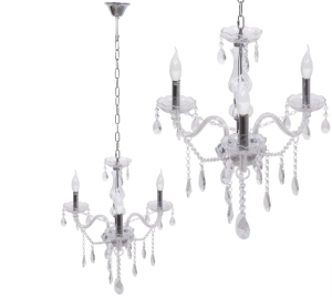 TOOLIGHT Lampa Kryształowa Żyrandol 300752