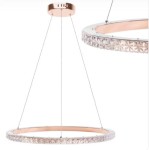 TOOLIGHT LAMPA MS009-CP 59CM ROSE GOLD