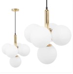 TOOLIGHT LAMPA APP1574-5CP GOLD MAT