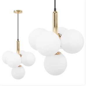 TOOLIGHT LAMPA APP1574-5CP GOLD MAT