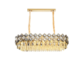 TOOLIGHT Lampa kryształowa wisząca APP1539-12CP80 Gold