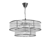 TOOLIGHT Lampa kryształowa wisząca APP1563-8CP chrom