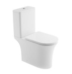 INVENA Kompakt WC Infinito z systemem cichego spłukiwania QFS z deską wolnoopadającą