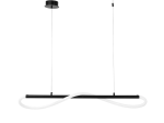TOOLIGHT Lampa sufitowa LED APP853-CP Long Czarna