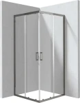 DEANTE Funkia Evo Kabina prysznicowa kwadratowa 80x80 cm Titanium