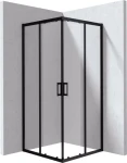 DEANTE Funkia Evo Kabina prysznicowa kwadratowa 90x90 cm czarna