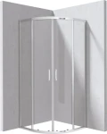 DEANTE Funkia Evo Kabina prysznicowa półokrągła 80x80 cm chrom