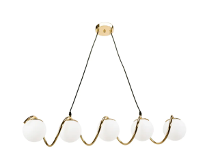TOOLIGHT LAMPA SUFITOWA WISZĄCA GOLD APP1780-5CP
