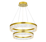 TOOLIGHT Lampa wisząca LED LHJ049-CP2 ZŁOTA