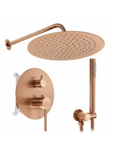 REA Zestaw natryskowy podtynkowy Foss Clif Miedź Szczotkowana + BOX