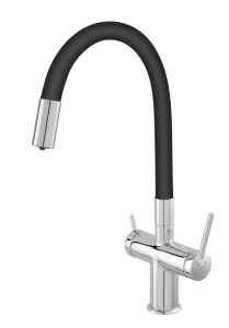 FERRO FILTRATA Bateria zlewozmywakowa do wody filtrowanej, elastyczna wylewka