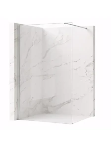 REA Ścianka prysznicowa Flexi Transparent / Chrome 140