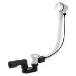 VEDO CLASSIC I Przelew wannowy z korkiem automatycznym 100cm