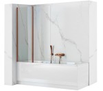 REA Parawan  Agat-2 100 Nawannowy Składany Miedź Szczotkowana