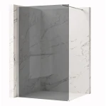 REA Kabina prysznicowa Walk-In Flexi Grey / Chrome 80