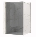 REA Kabina prysznicowa Walk-In Flexi Grey / Chrome 130