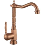 REA Bateria Umywalkowa Bona Miedź Szczotkowana Wysoka