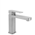 REA Bateria umywalkowa Arlo Nikiel Szczotkowany Niska