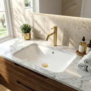 REA Umywalka podblatowa Anabel 46