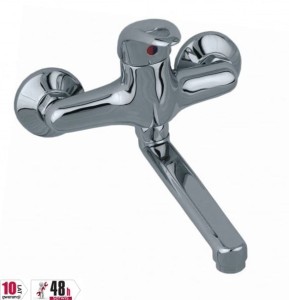 ARMATURA KRAKOWSKA BATERIA ZLEWOZMYWAKOWA ŚCIENNA JASPIS 