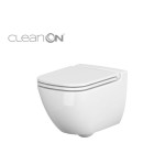 Cersanit Miska zawieszana Caspia CleanOn z deską slim