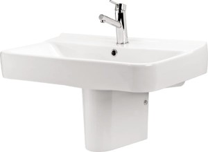 Umywalka 60 DECO + pół postument